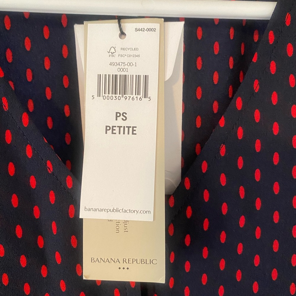Banana Republic Factory Blouse, NWT
